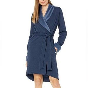 UGG Blanche II Robe Women's Robe Navy Heather